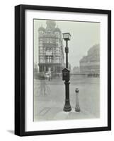 Street Fire Alarm, Southwark, London, 1932-null-Framed Photographic Print