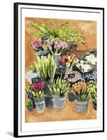 Street Florist I-Annie Warren-Framed Premium Giclee Print