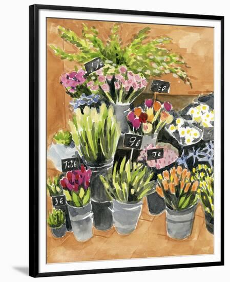 Street Florist I-Annie Warren-Framed Premium Giclee Print