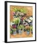 Street Florist I-Annie Warren-Framed Art Print