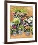 Street Florist I-Annie Warren-Framed Art Print