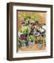 Street Florist I-Annie Warren-Framed Art Print