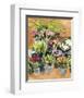 Street Florist I-Annie Warren-Framed Art Print