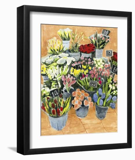 Street Florist II-Annie Warren-Framed Art Print