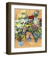 Street Florist II-Annie Warren-Framed Art Print