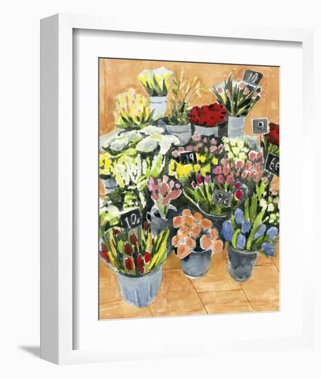 Street Florist II-Annie Warren-Framed Art Print