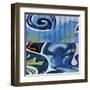 Street Flow II-Nicola Katsikis-Framed Art Print