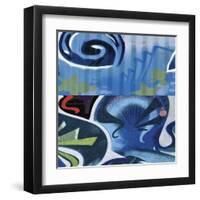 Street Flow II-Nicola Katsikis-Framed Art Print