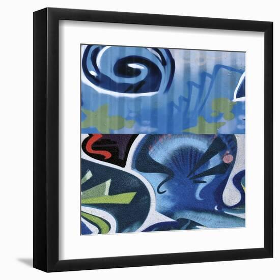 Street Flow II-Nicola Katsikis-Framed Art Print