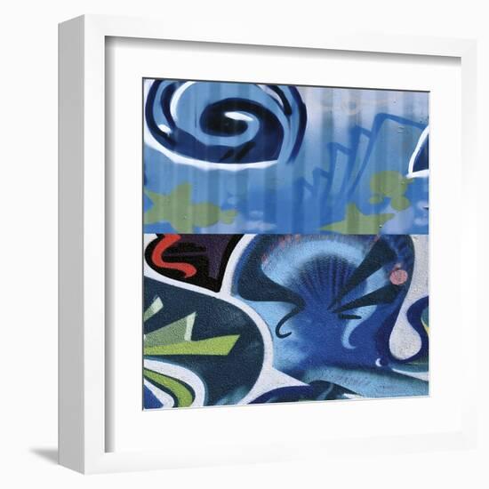 Street Flow II-Nicola Katsikis-Framed Art Print