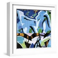 Street Flow III-Nicola Katsikis-Framed Art Print