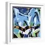 Street Flow III-Nicola Katsikis-Framed Art Print