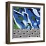 Street Flow IV-Nicola Katsikis-Framed Art Print