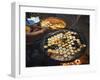 Street Food in a Mandalay Night Market-Jon Hicks-Framed Premium Photographic Print