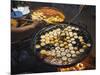 Street Food in a Mandalay Night Market-Jon Hicks-Mounted Photographic Print