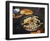 Street Food in a Mandalay Night Market-Jon Hicks-Framed Photographic Print