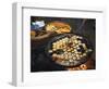 Street Food in a Mandalay Night Market-Jon Hicks-Framed Photographic Print