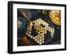 Street Food in a Mandalay Night Market-Jon Hicks-Framed Photographic Print