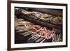 Street food in Chinatown at night, Kuala Lumpur, Malaysia, Southeast Asia, Asia-Matthew Williams-Ellis-Framed Photographic Print