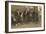 Street Gang of Cigarette Smoking Youths in Springfield, Ma. 1916-null-Framed Photo