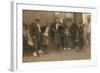 Street Gang of Cigarette Smoking Youths in Springfield, Ma. 1916-null-Framed Photo