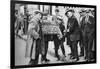 Street Hawker Selling Football Favours in King's Cross, London, 1911 (1926-192)-null-Framed Giclee Print