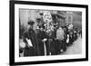 Street Hawkers Selling Football Favours in Walham Green, London, 1926-1927-null-Framed Giclee Print