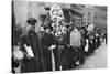 Street Hawkers Selling Football Favours in Walham Green, London, 1926-1927-null-Stretched Canvas