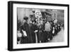 Street Hawkers Selling Football Favours in Walham Green, London, 1926-1927-null-Framed Giclee Print