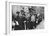 Street Hawkers Selling Football Favours in Walham Green, London, 1926-1927-null-Framed Giclee Print