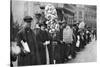 Street Hawkers Selling Football Favours in Walham Green, London, 1926-1927-null-Stretched Canvas