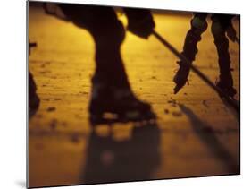Street Hockey-Lee Kopfler-Mounted Photographic Print