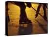 Street Hockey-Lee Kopfler-Stretched Canvas