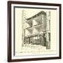 Street Houses in Charleston Damaged in the South Carolina Earthquake of 1886-null-Framed Giclee Print