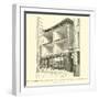 Street Houses in Charleston Damaged in the South Carolina Earthquake of 1886-null-Framed Giclee Print