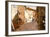 Street in Arezzo-Francesco Vinea-Framed Giclee Print