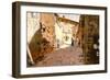 Street in Arezzo-Francesco Vinea-Framed Giclee Print