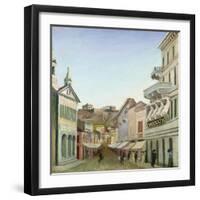 Street in Athens-Tivadar Csontváry-Kosztka-Framed Giclee Print