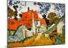 Street in Auvers (Les Toits Rouges), c.1890-Vincent van Gogh-Mounted Art Print