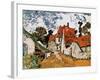 Street in Auvers (Les Toits Rouges), c.1890-Vincent van Gogh-Framed Giclee Print