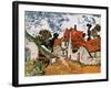 Street in Auvers (Les Toits Rouges), c.1890-Vincent van Gogh-Framed Giclee Print