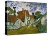 Street in Auvers (Les Toits Rouges), c.1890-Vincent van Gogh-Stretched Canvas