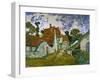 Street in Auvers (Les Toits Rouges), c.1890-Vincent van Gogh-Framed Giclee Print