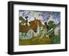 Street in Auvers (Les Toits Rouges), c.1890-Vincent van Gogh-Framed Giclee Print