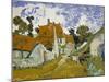 Street in Auvers-Sur-Oise-Vincent van Gogh-Mounted Giclee Print