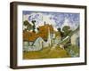 Street in Auvers-Sur-Oise-Vincent van Gogh-Framed Giclee Print