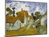 Street in Auvers-Sur-Oise-Vincent van Gogh-Mounted Giclee Print