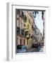 Street in Bairro Alto, Lisbon, Portugal-Yadid Levy-Framed Photographic Print