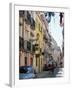 Street in Bairro Alto, Lisbon, Portugal-Yadid Levy-Framed Photographic Print