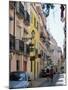 Street in Bairro Alto, Lisbon, Portugal-Yadid Levy-Mounted Photographic Print